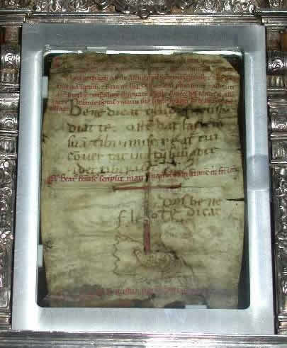 6 - L'autografo con benedizione