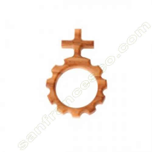 Anello preghiera Decina Scout in Olivo